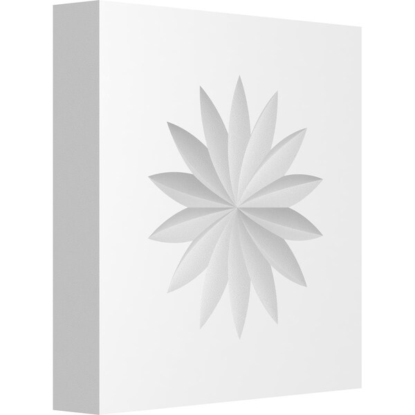 Ekena Millwork Standard Sedgwick Flower Rosette With Square Edge, 3"W x 3"H x 1/2"P ROSP030X030X050SDG09 - main